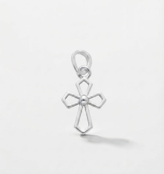 925 Sterling Silver York Cross Handmade Cross Pendant Gift
