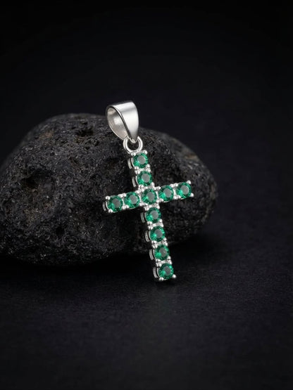 925 Sterling Silver Wales Cross Handmade Cross Pendant Gift