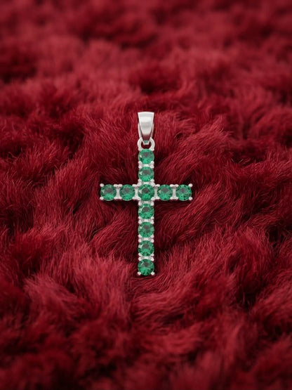 925 Sterling Silver Wales Cross Handmade Cross Pendant Gift