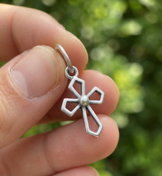 925 Sterling Silver York Cross Handmade Cross Pendant Gift