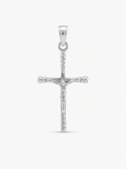 925 Sterling Silver Crucifix Cross Pendant Gift