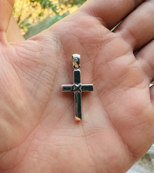 925 Sterling Silver London Cross Pendant Gift