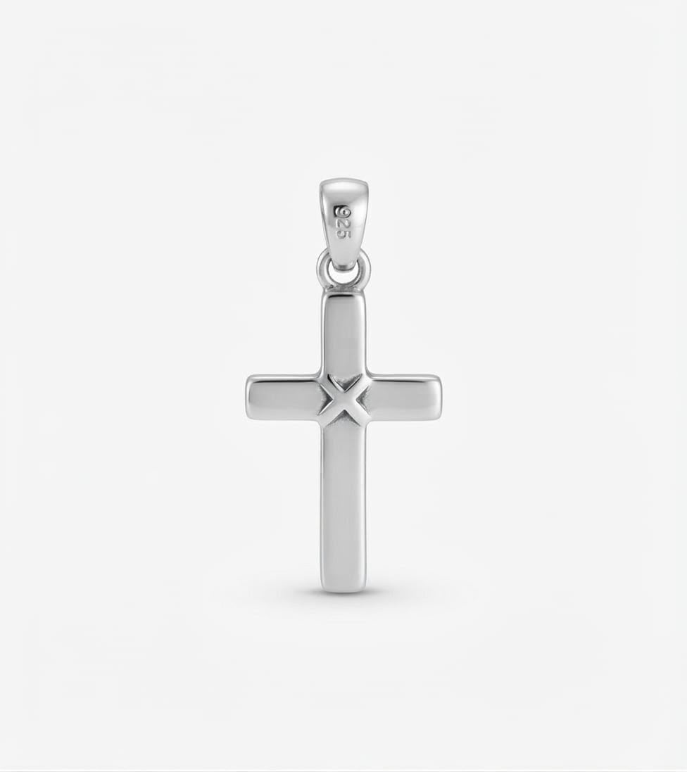 925 Sterling Silver London Cross Pendant Gift