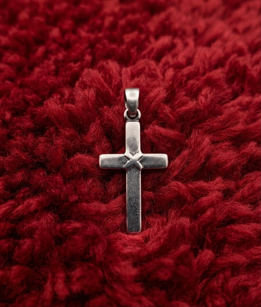 925 Sterling Silver London Cross Pendant Gift