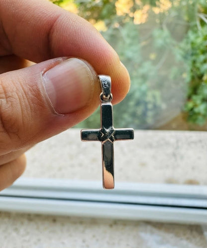 925 Sterling Silver London Cross Pendant Gift