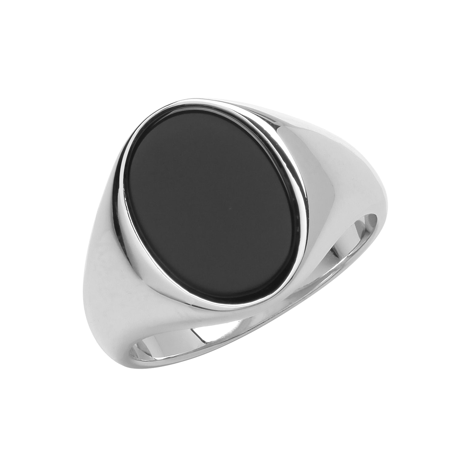 Chain the Men Black Silver Mens 2mm Bracelet - Mini Design